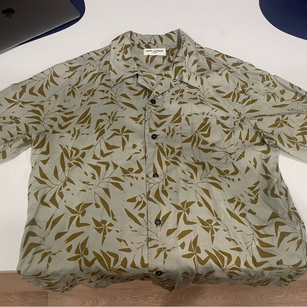 Saint Laurent Men’s Hawaiian Shirt